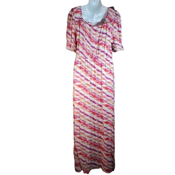 FRAICHE by J  Maxi dress tulip hem M - Picture 3 of 6